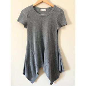 Altar'd State Gray Short Sleeve Shirt Size Small